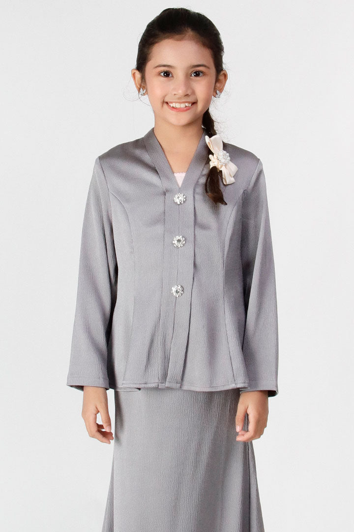 Puspita Kids Kebaya Grey