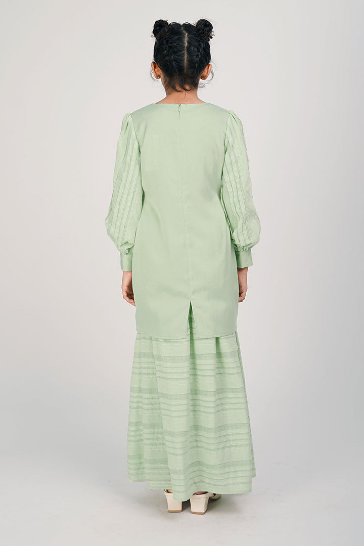 Teratai Kids Kurung Green