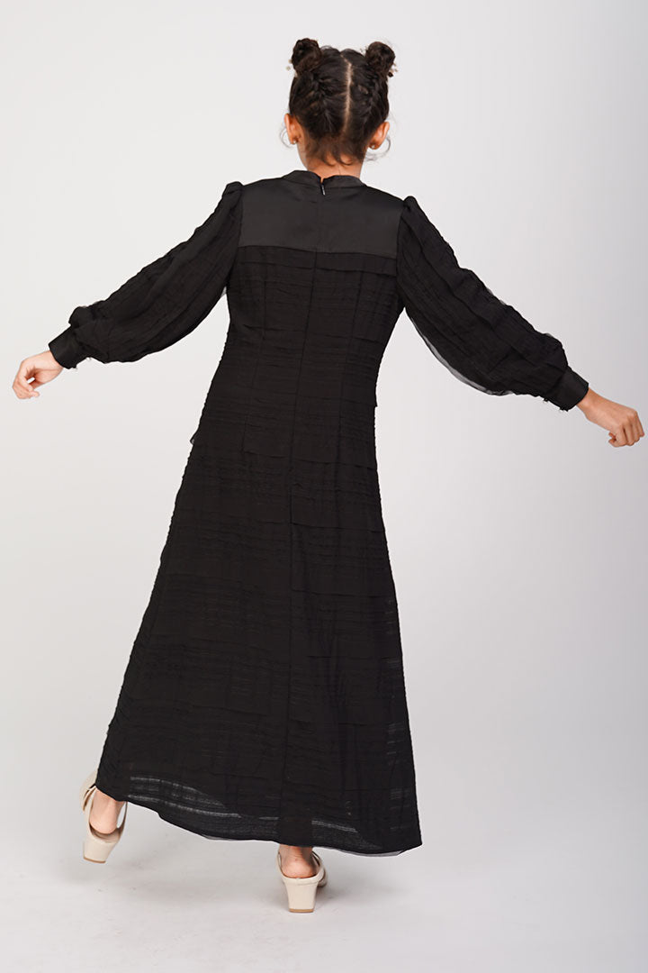Teratai Kids Dress Black