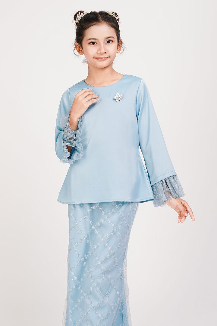 Azalea Kids Kurung Dusty Blue
