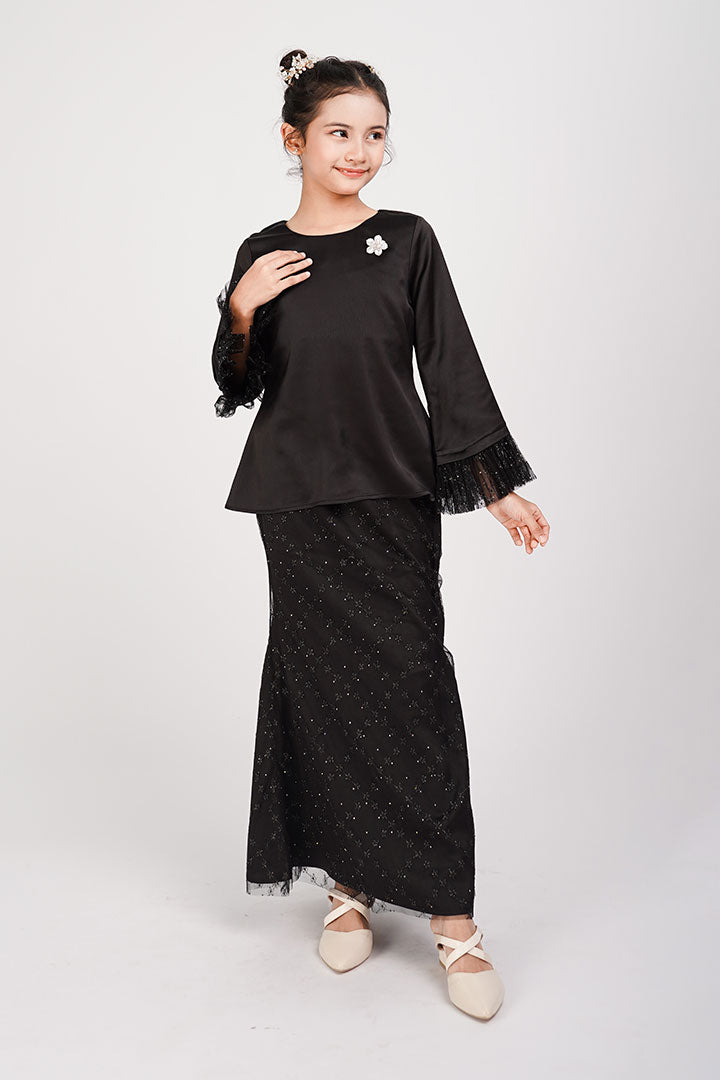 Azalea Kids Kurung Black