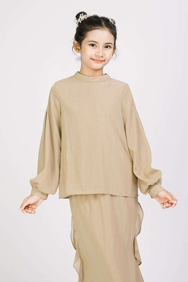 Pelita Kids Kurung Khaki