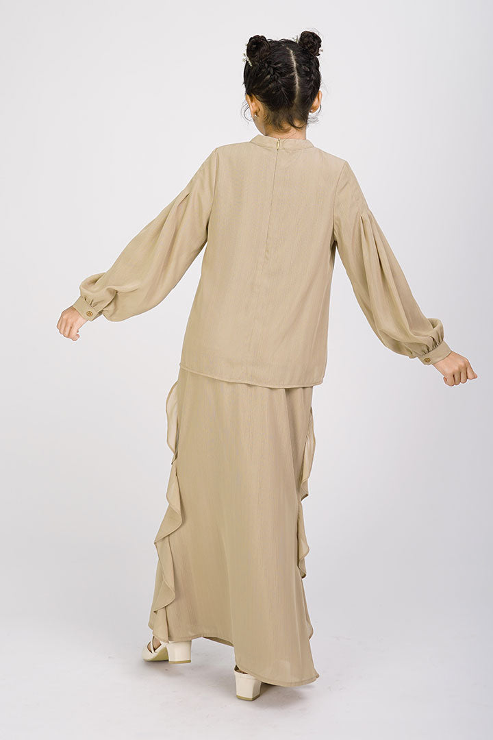 Pelita Kids Kurung Khaki