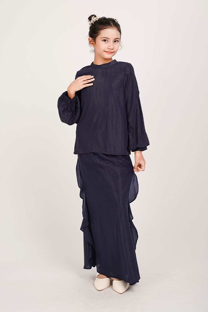 Pelita Kids Kurung Navy Blue