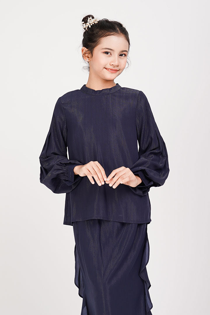 Pelita Kids Kurung Navy Blue