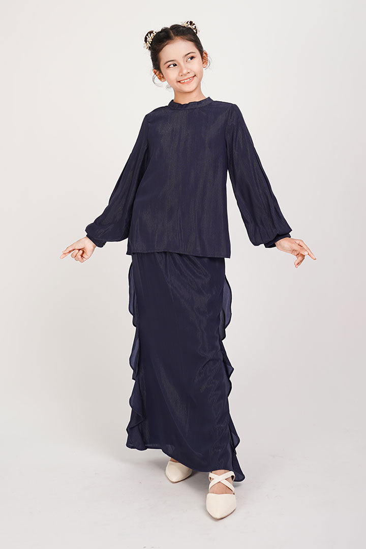 Pelita Kids Kurung Navy Blue
