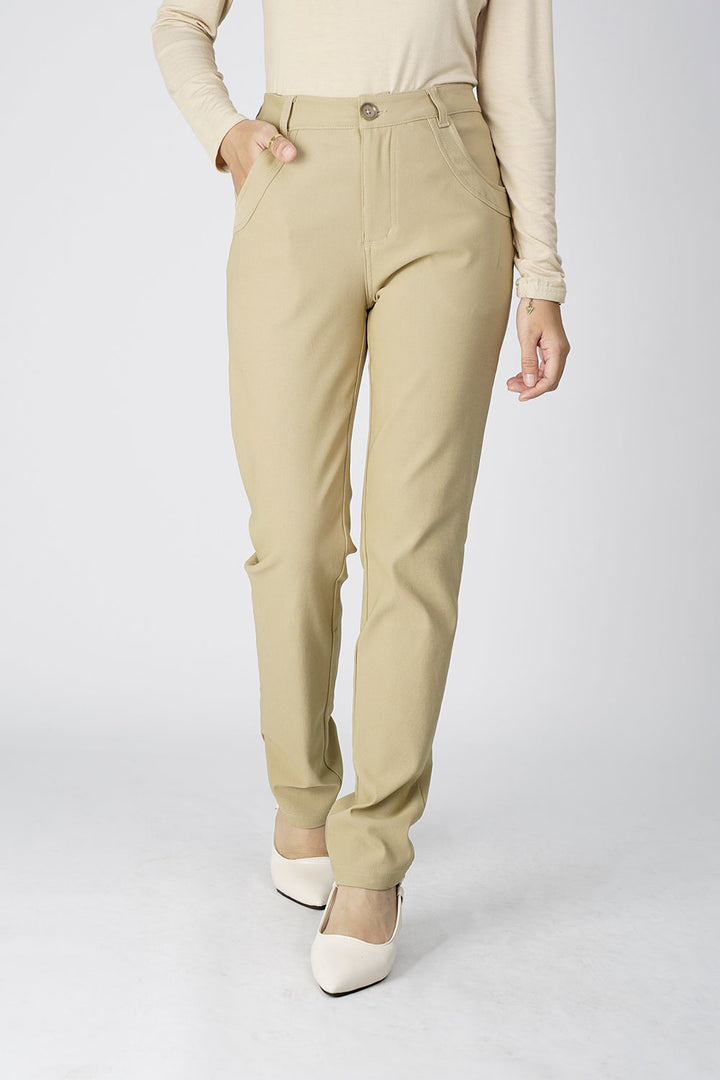 Rana Skinny Pants Khaki
