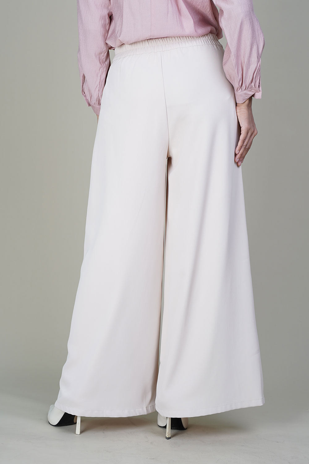 Misty Palazzo Pants Cream