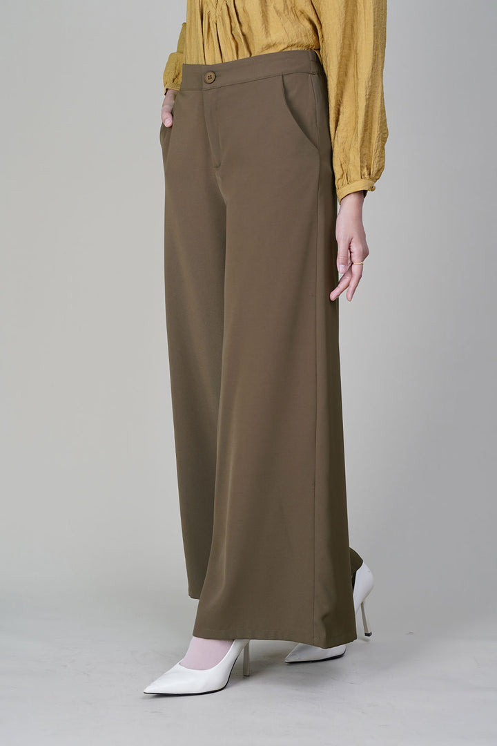Misty Palazzo Pants Green
