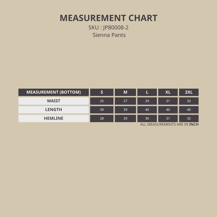 Sienna Pants Red Bean