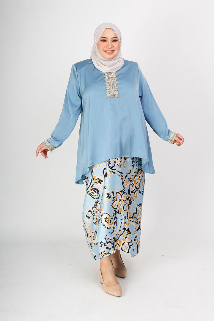 Tasnim Plus Kurung Blue