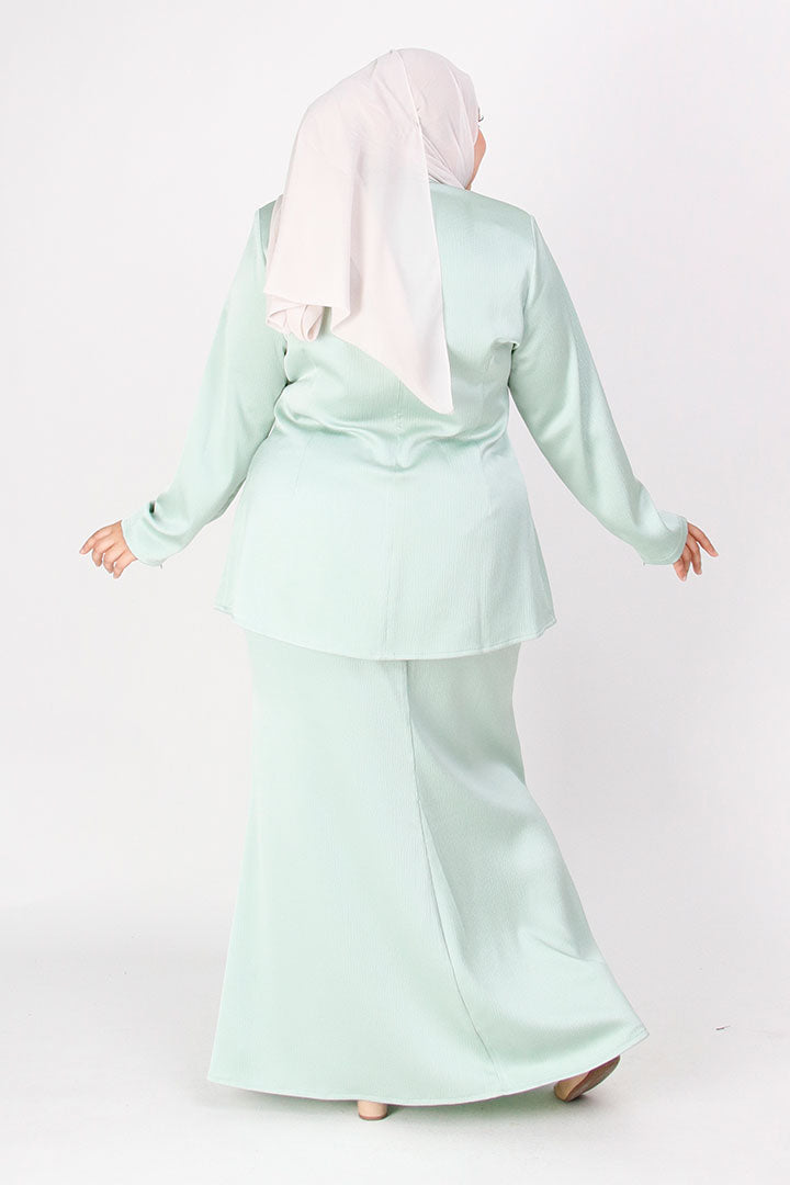 Puspita Plus Kebaya Dusty Green