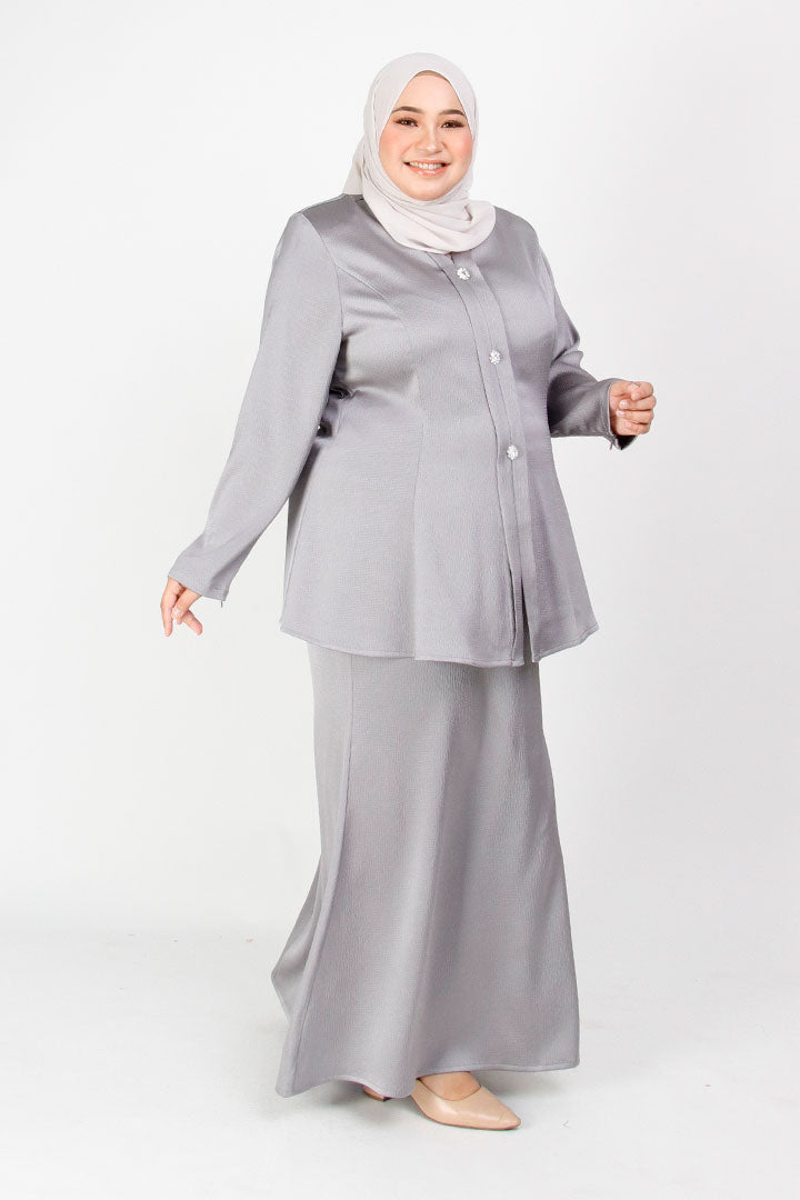 Puspita Plus Kebaya Grey