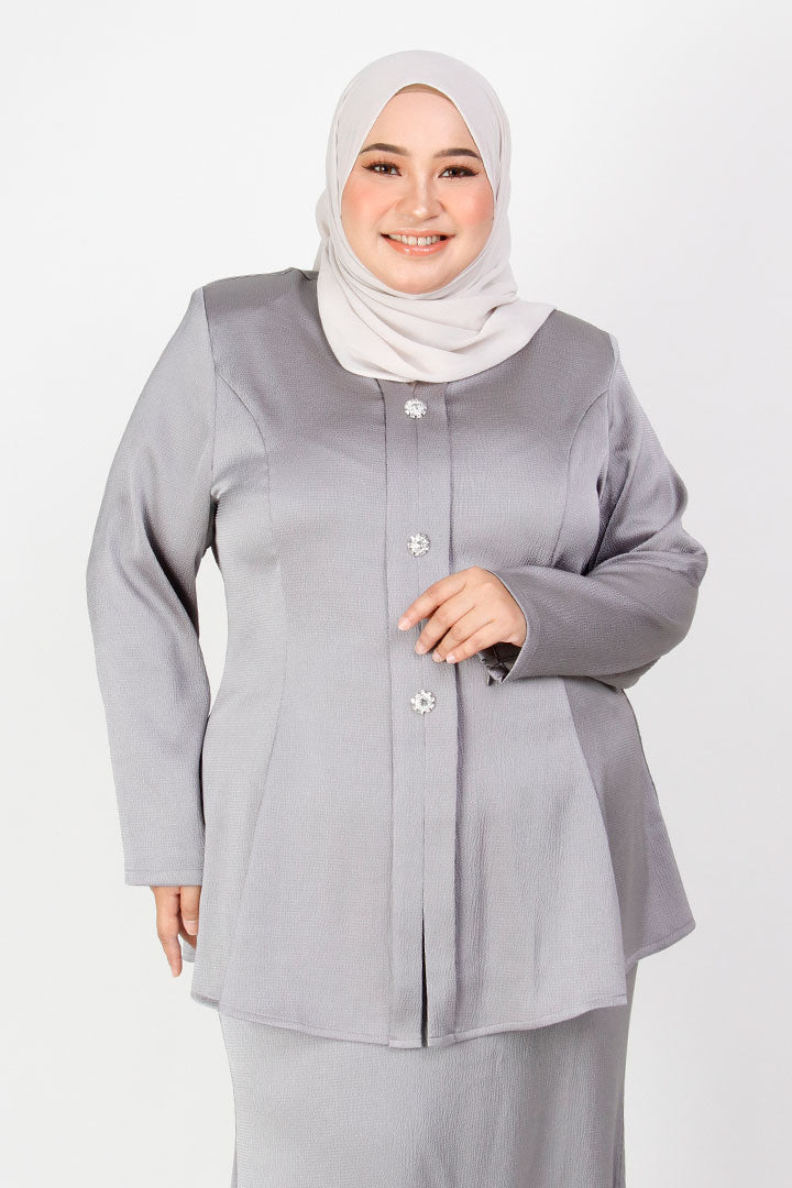 Puspita Plus Kebaya Grey