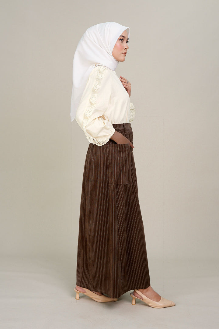 Ezra Skirt Brown