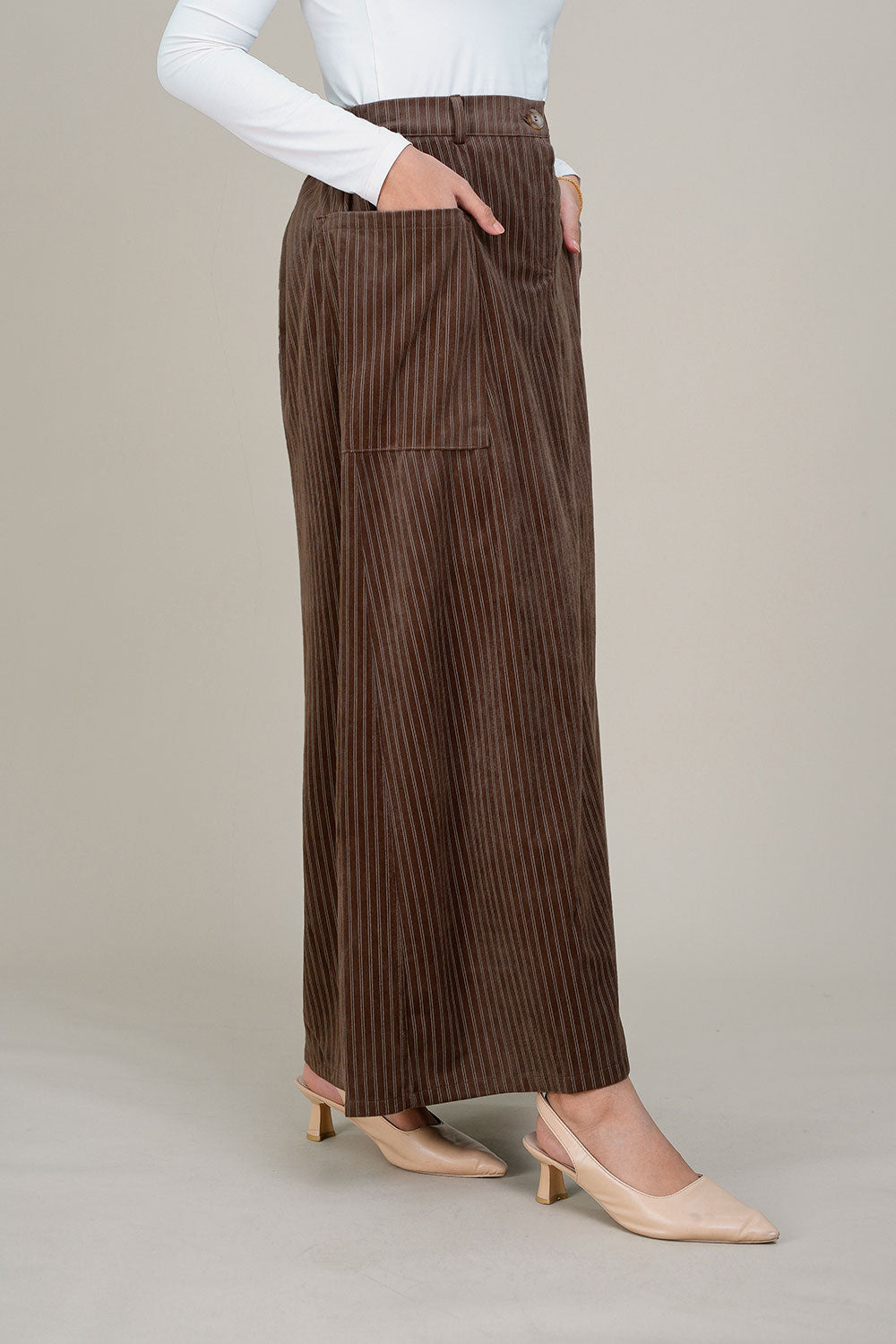 Ezra Skirt Brown