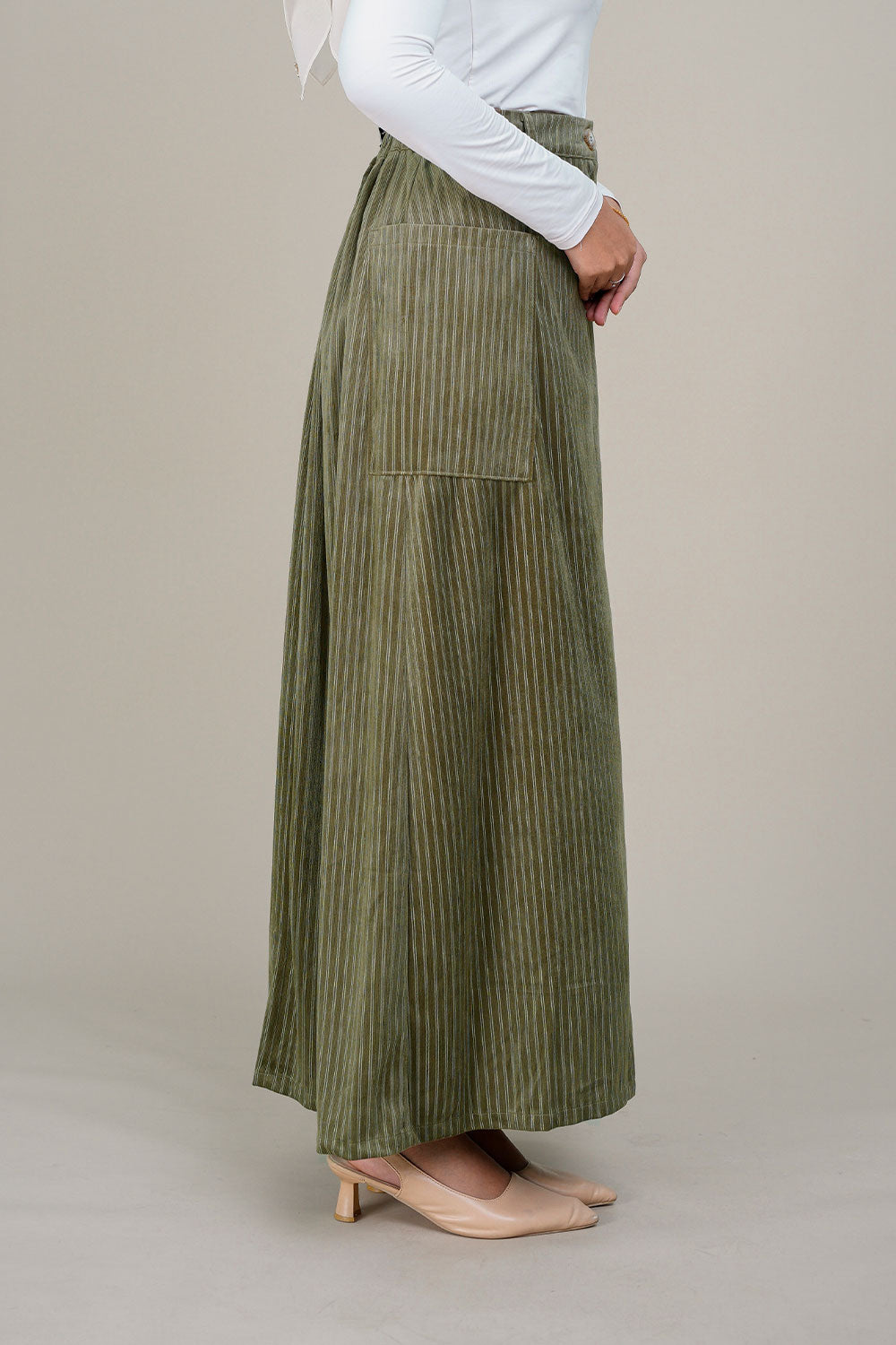 Ezra Skirt Green