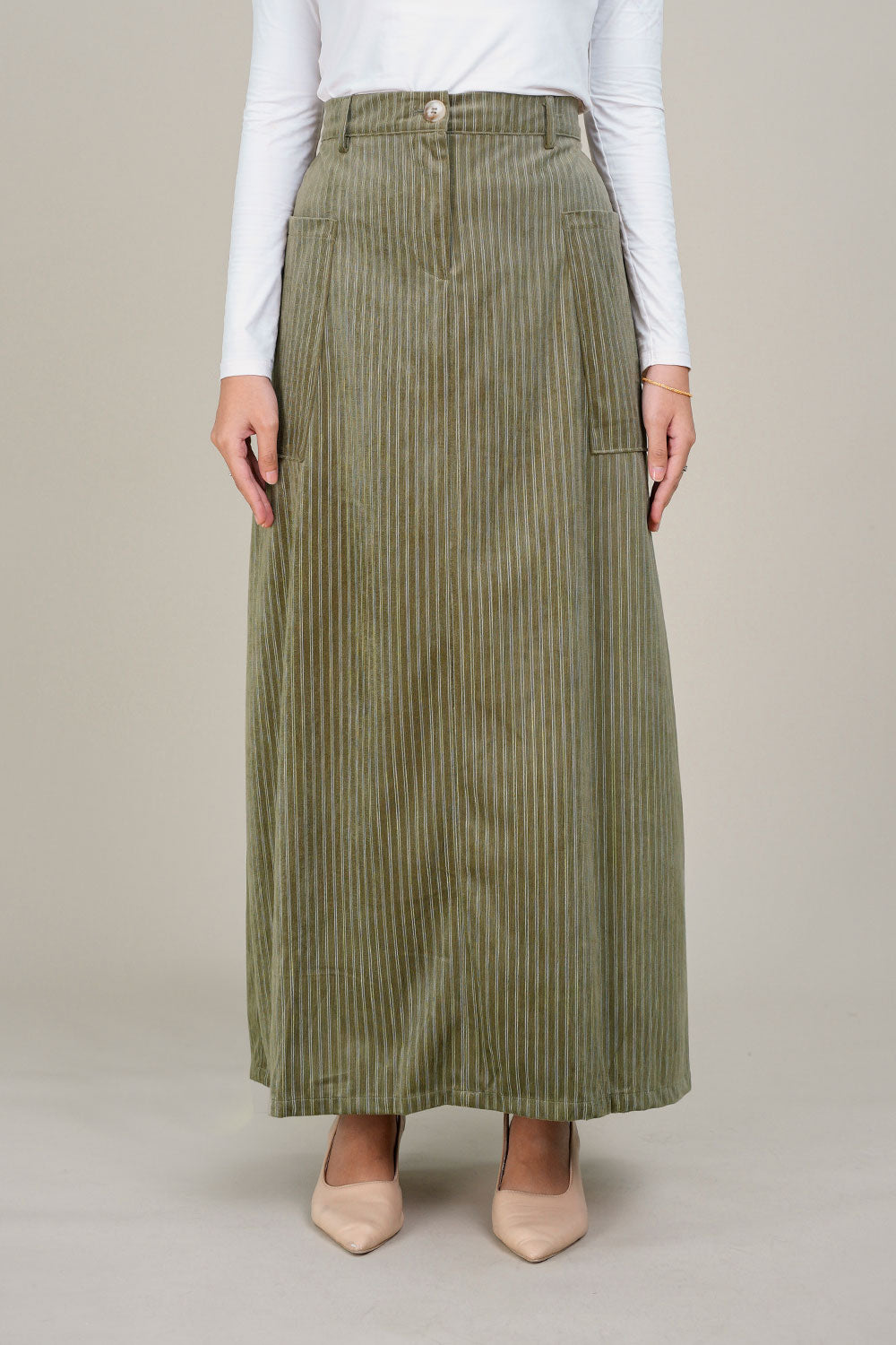 Ezra Skirt Green