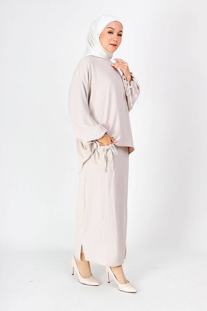 Riana Suit Light Grey