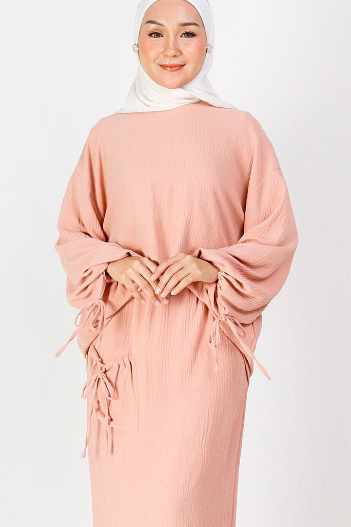 Riana Suit Peach