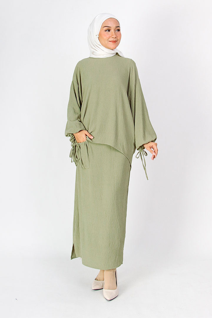 Riana Suit Dusty Green