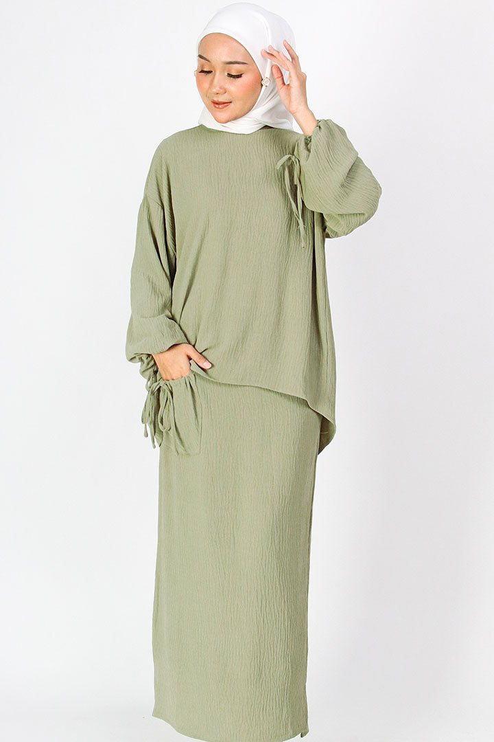Riana Suit Dusty Green