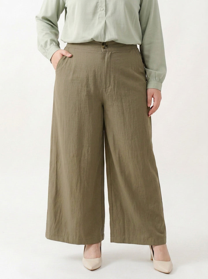 Elsie Plus Cotton Rich Pants