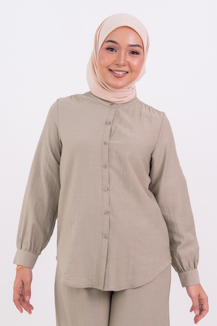 Sienna Blouse Light Brown