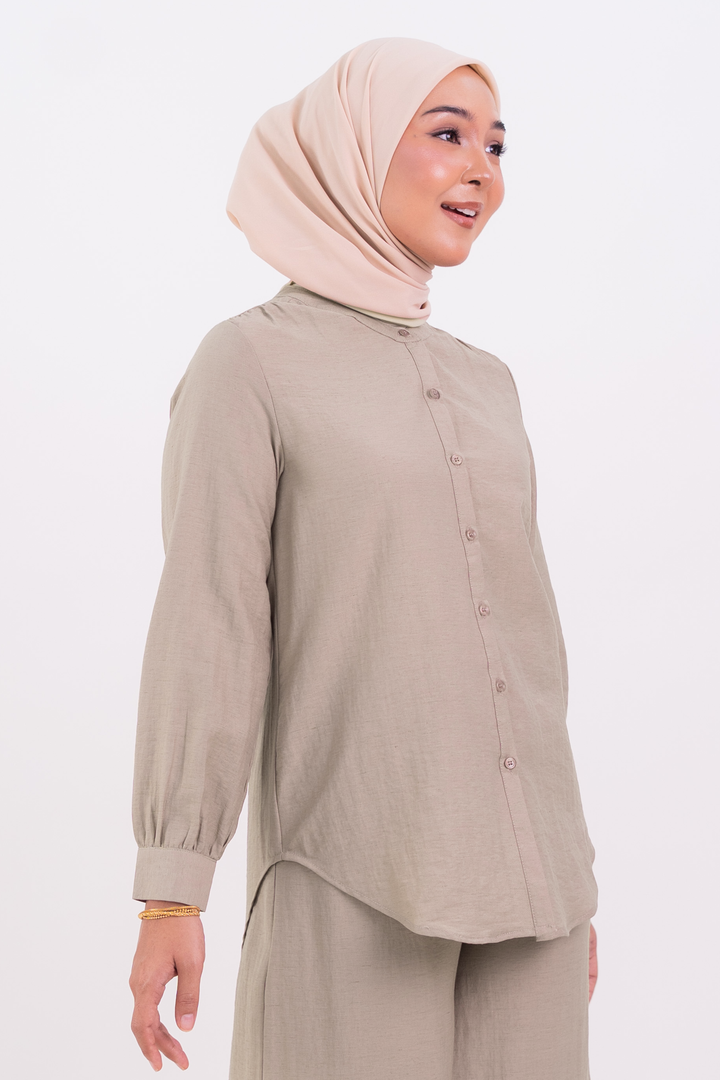 Sienna Blouse Light Brown