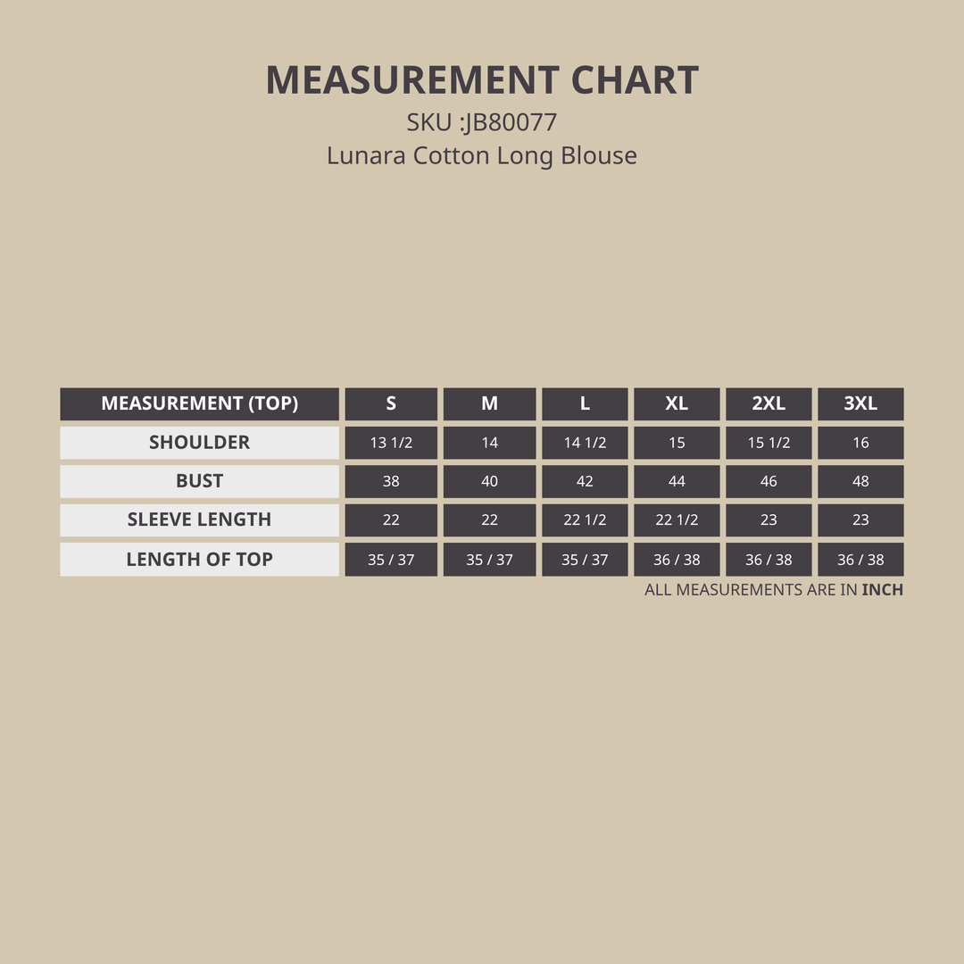 Lunara Cotton Long Blouse Pastel Purple