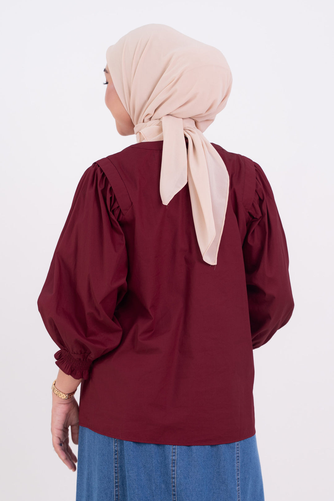 Fenna Blouse Maroon