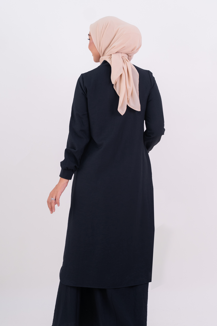 Sienna Long Blouse Navy