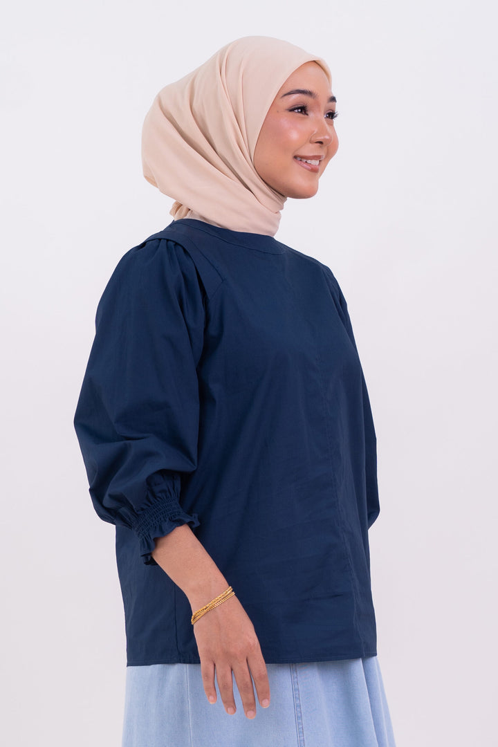 Fenna Blouse Navy