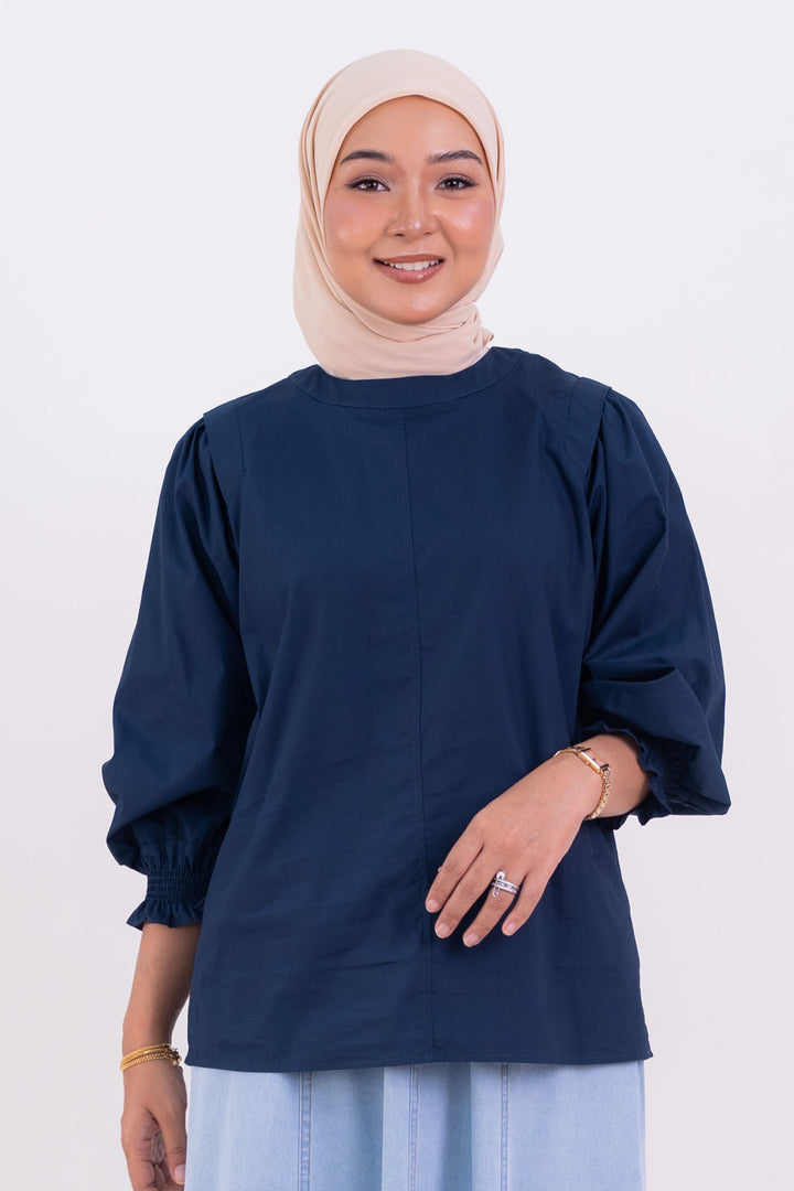 Fenna Blouse Navy