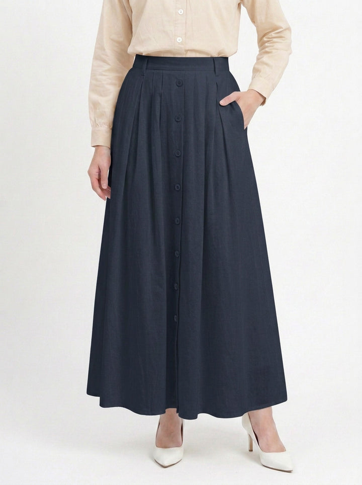 Orla Cotton Twill Skirt
