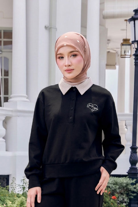 Novella Premium Scuba Blouse