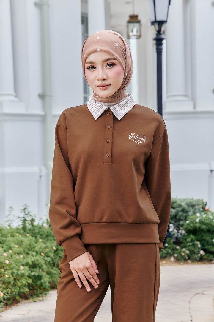 Novella Premium Scuba Blouse