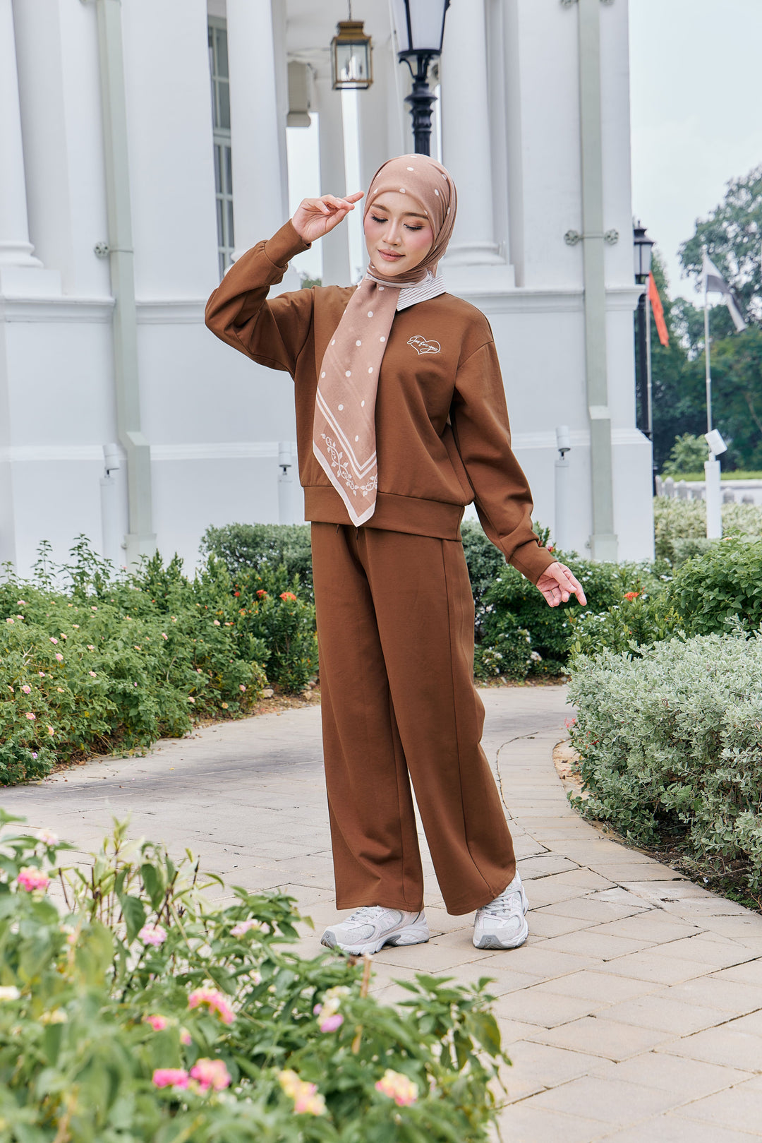 Novella Premium Scuba Blouse