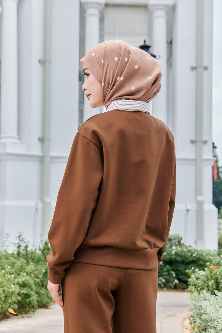 Novella Premium Scuba Blouse