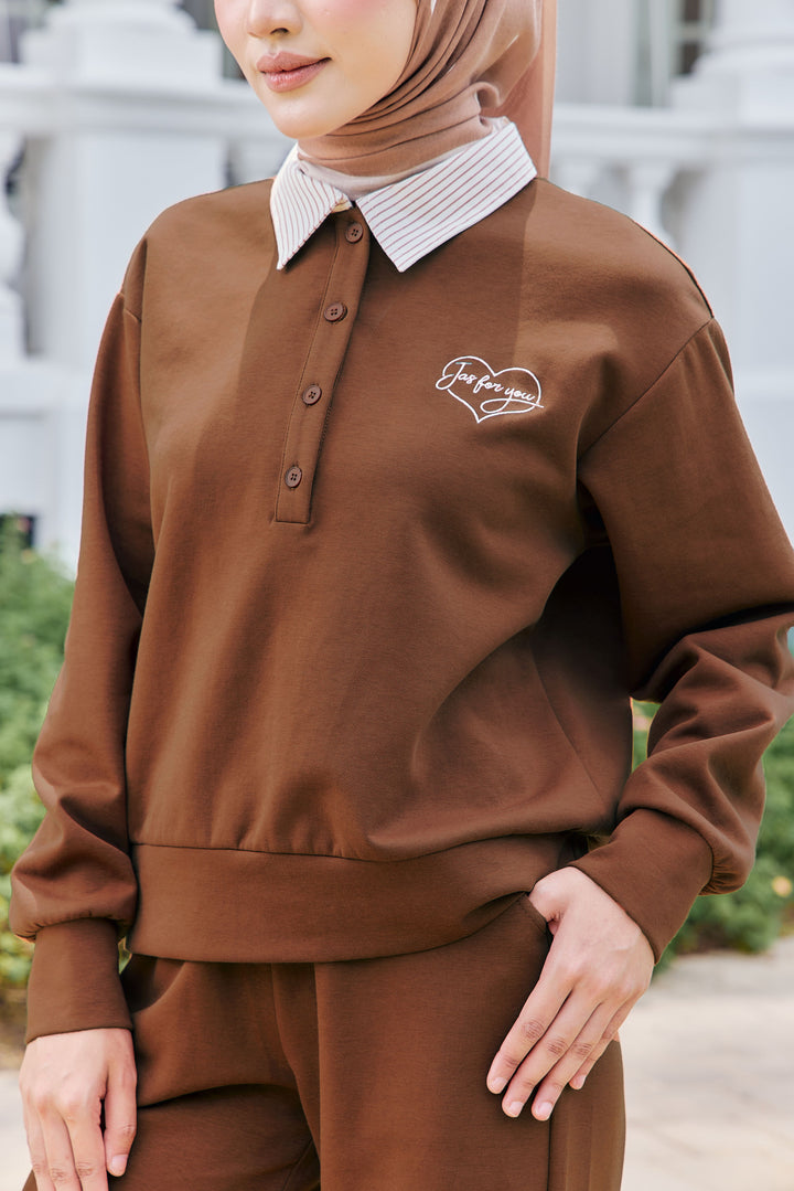 Novella Premium Scuba Blouse