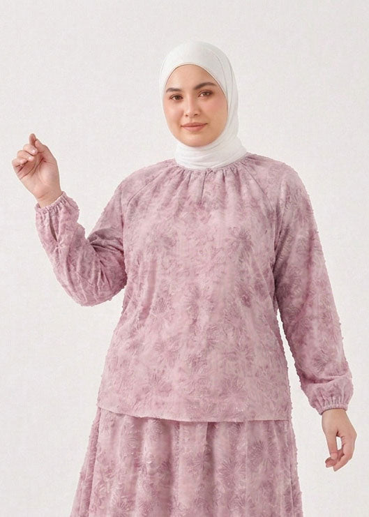 Erin Plus Chiffon Embroidered Blouse
