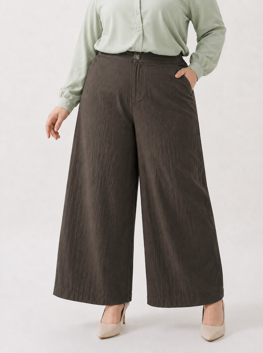 Elsie Plus Cotton Rich Pants