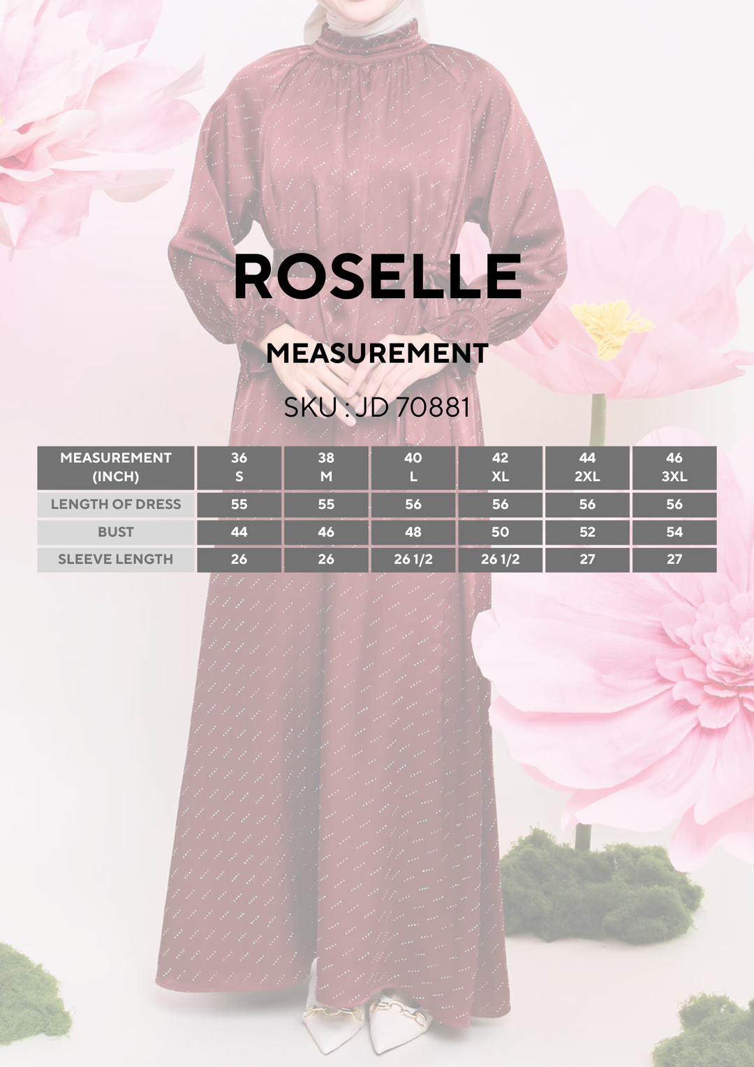 Roselle Dress