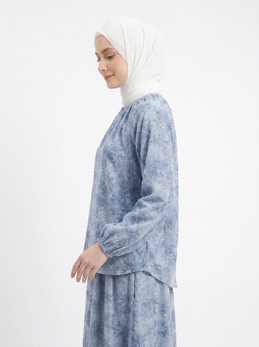 Erin Chiffon Embroidered Blouse