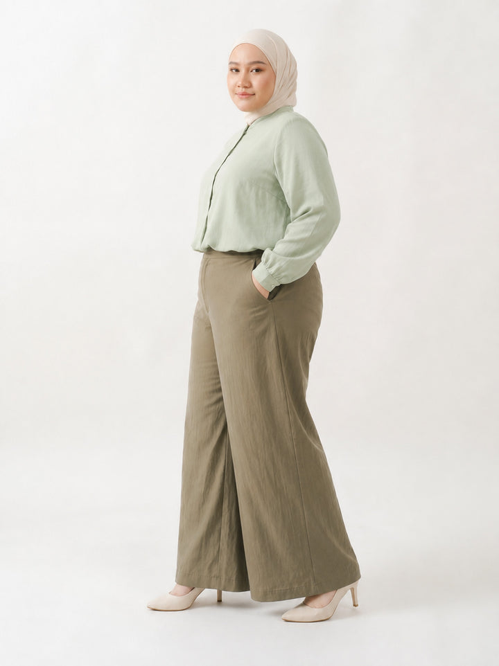 Elsie Plus Cotton Rich Pants