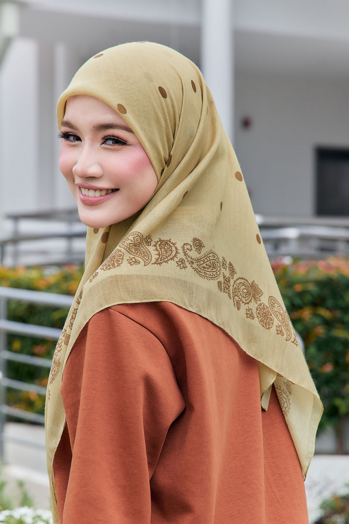 Feeha Square Cotton Voile