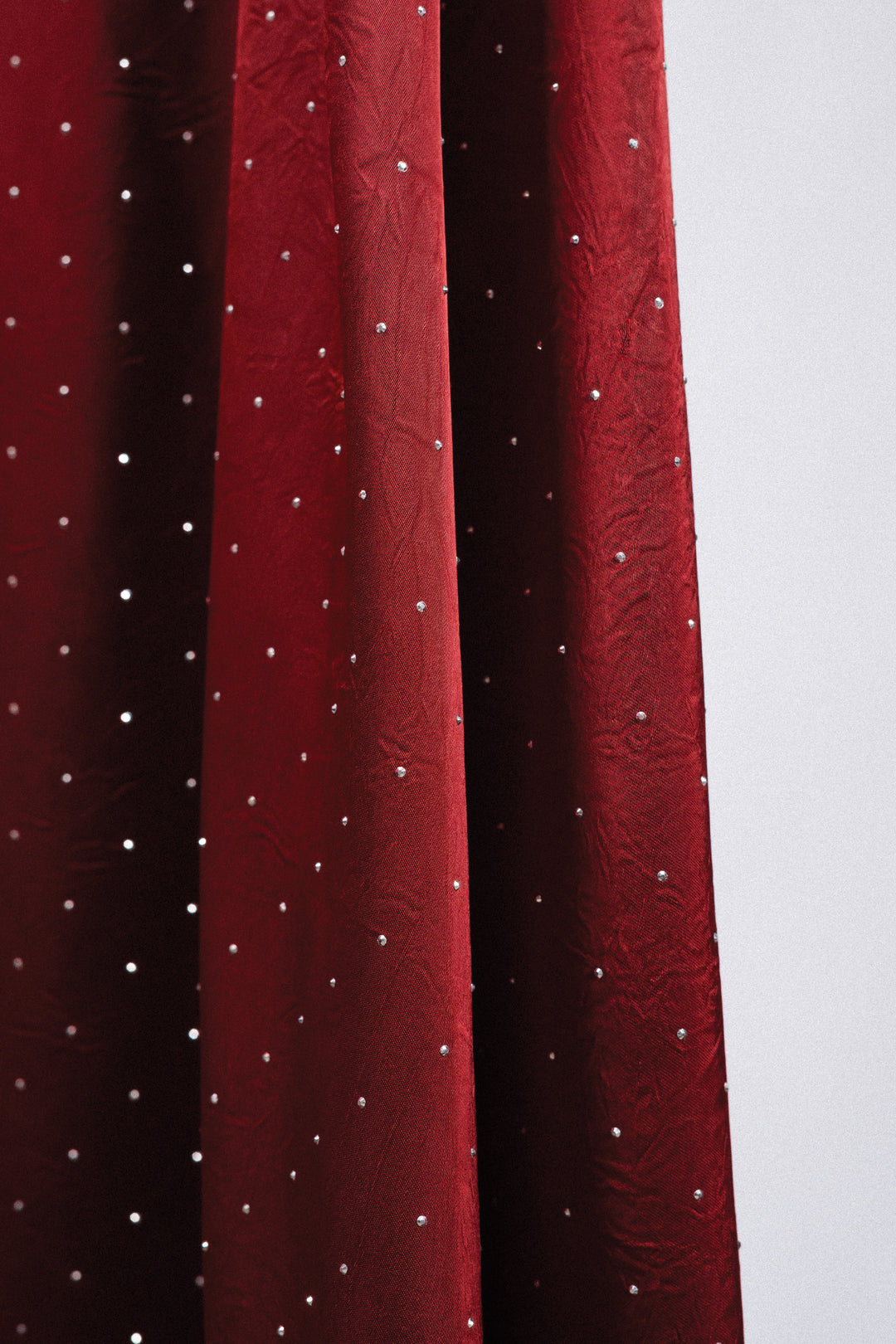 Silvie Plus Crystal Crush Satin Blouse