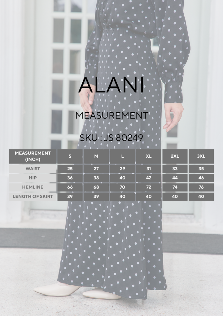 Alani Polka Dot Skirt