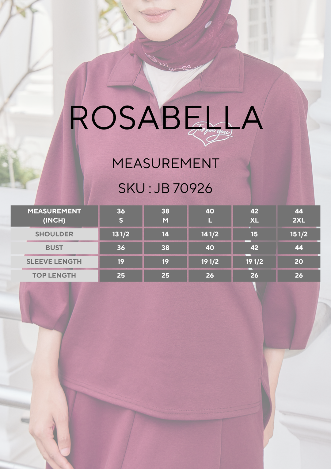 Rosabella Premium Scuba Blouse