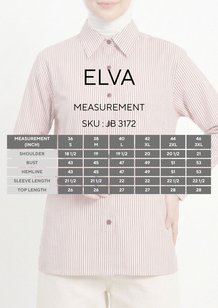 Elva Cotton Stripe Blouse